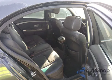 2003 BMW 745I z USA, uszkodzony, nr VIN WBAGL63423DP63106